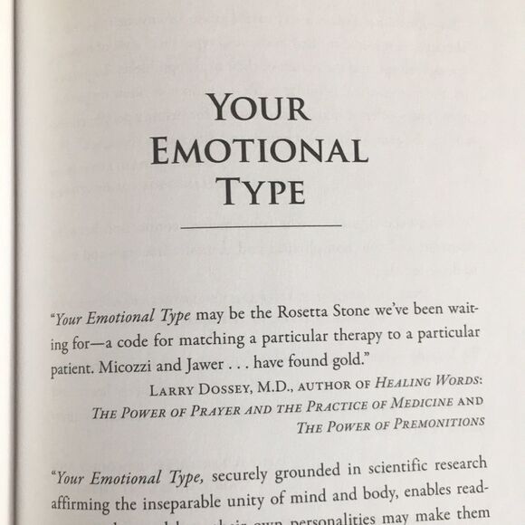 Your Emotional Type; Key to Therapies Book - Picture 4 of 7